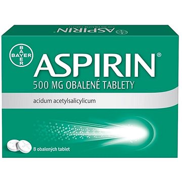 

Aspirin 500 mg 8 obalených tablet