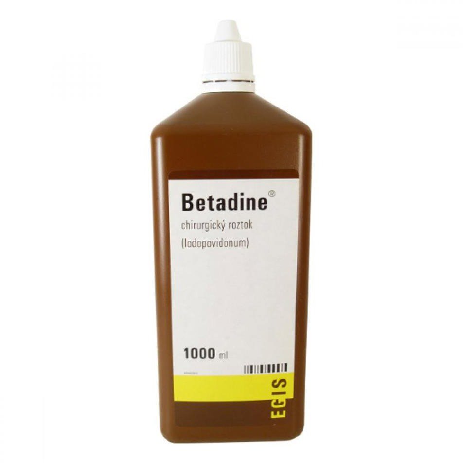 

Betadine 75 mg/ml roztok 1000 ml