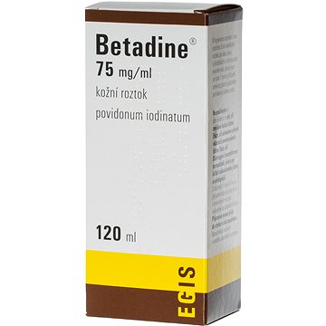 

Betadine 75 mg/ml roztok 120 ml