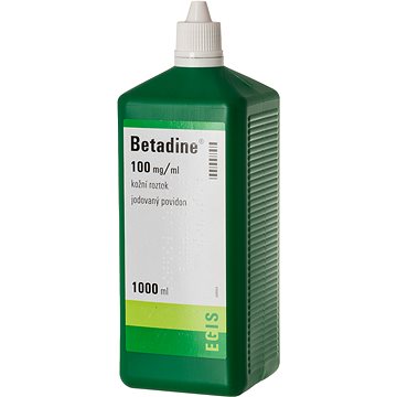 

Betadine 100 mg/ml roztok 1000 ml
