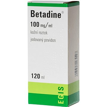 

Betadine 100 mg/ml roztok 120 ml