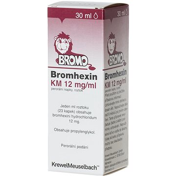 

Bromhexin 12 KM kapky 30 ml