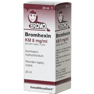 

Bromhexin 8 KM kapky 20 ml