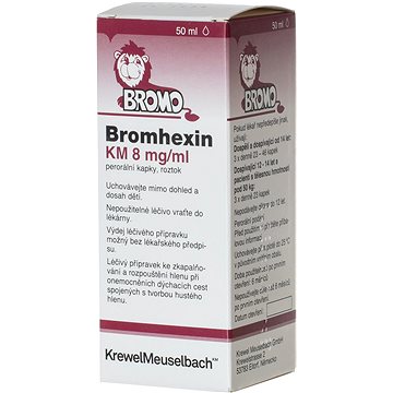 

Bromhexin 8 KM kapky 50 ml