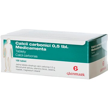 

Medicamenta Calcii Carbonici 0,5 100 tablet