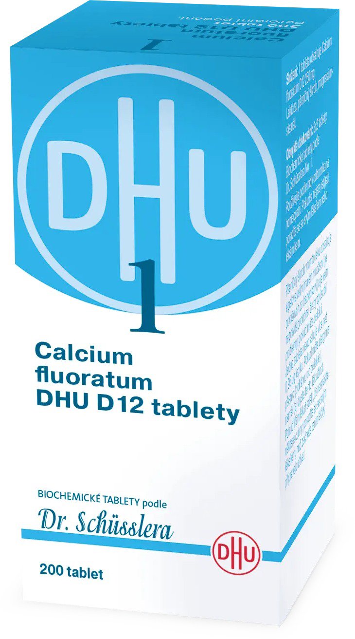 

DR. SCHÜSSLERA Calcium fluoratum DHU D12 200 tablet