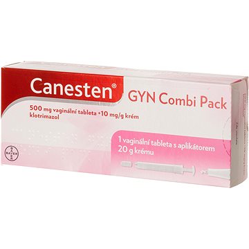 

Canesten GYN COMBI PACK vaginální tableta a krém