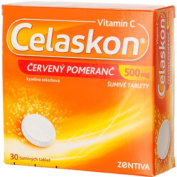 

Celaskon Červený pomeranč 500 mg 30 šumivých tablet