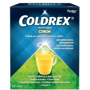

Coldrex Horký nápoj Citron 10 sáčků