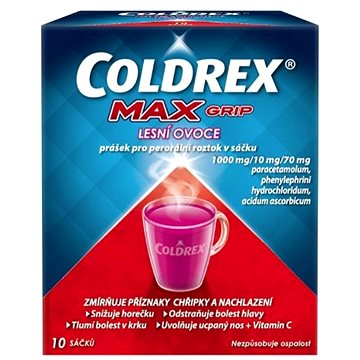 

Coldrex MaxGrip Lesní ovoce 10 sáčků