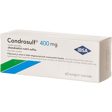 

Condrosulf 400 60 tvrdých tobolek