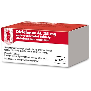 

Diclofenac AL 25 mg 100 tablet