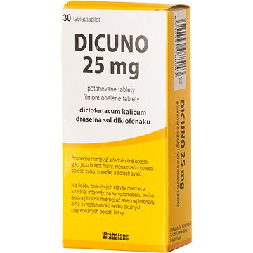

DICUNO 25 mg 30 tablet