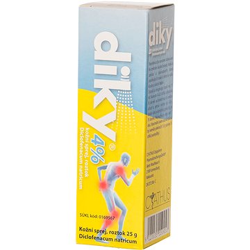 

DIKY 40mg/g kožní sprej, roztok 25 g