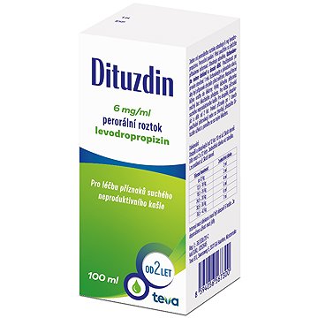 

Dituzdin 6 mg/ml perorální roztok 100 ml