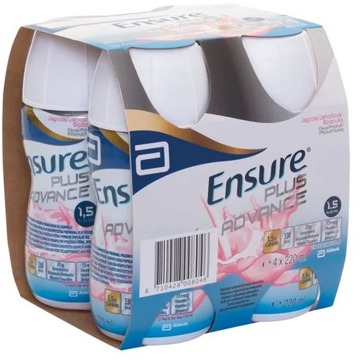 

Ensure Plus Advance příchuť jahoda 4 × 220 ml