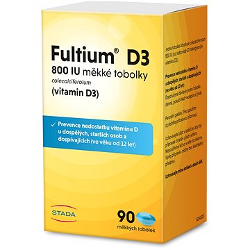 

Fultium D3 800 IU 90 měkkých tobolek