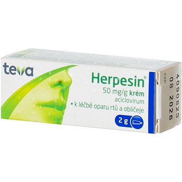 

Herpesin 50mg/g dermální krém 2 g