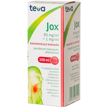 

Jox Koncentrát pro přípravu kloktadla 100 ml