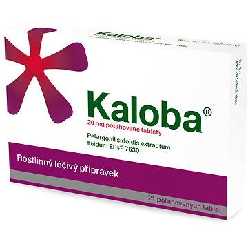 

Kaloba 20 mg 21 potahovaných tablet