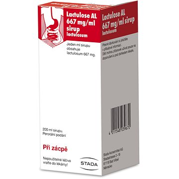 

Lactulose AL 667mg/ml sirup 200 ml
