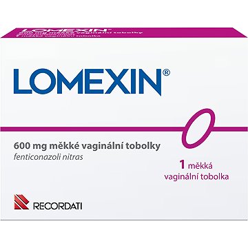 

Lomexin 600 mg 1 vaginální tobolka