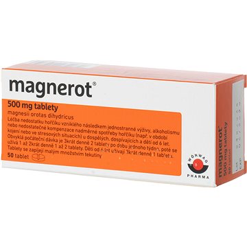 

Magnerot 500 mg 50 tablet