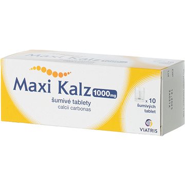 

Maxi-Kalz 1000 mg 10 šumivých tablet