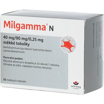 

Milgamma N 50 měkkých tobolek