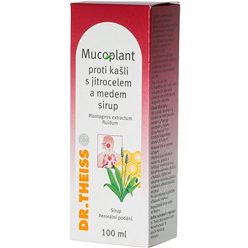 

Mucoplant sirup proti kašli s jitrocelem a medem 100 ml