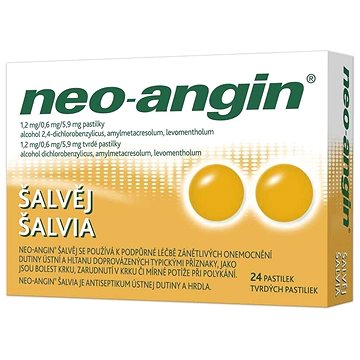 

Neo-angin Šalvěj 24 pastilek
