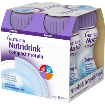 

Nutridrink Compact Protein s příchutí neutrální 4x125 ml