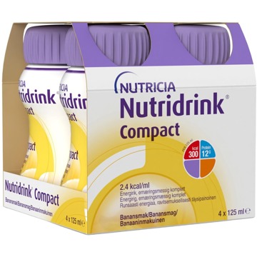 

Nutridrink Compact s příchutí banánovou 4x125 ml