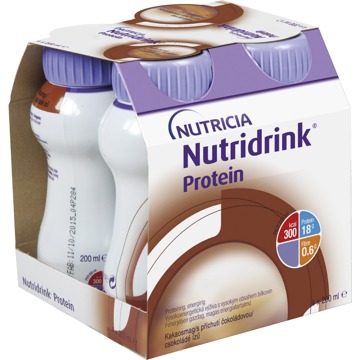 

Nutridrink Protein s příchutí čokoládovou 4 × 200 ml