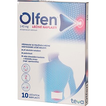 

Olfen 140 mg léčivé náplasti 10 ks