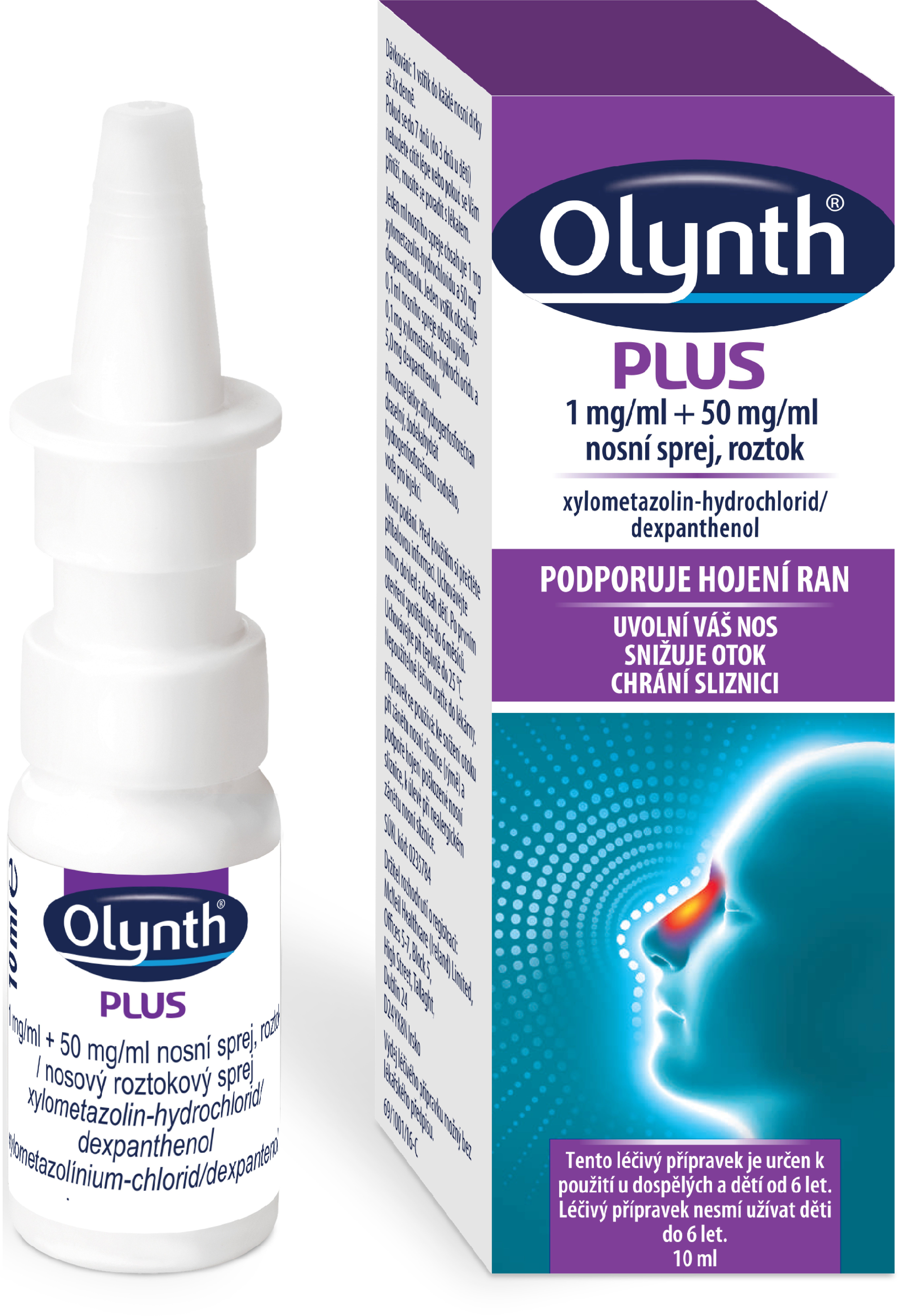 

Olynth Plus 1 mg/ml + 50 mg/ml nosní sprej, roztok 10 ml