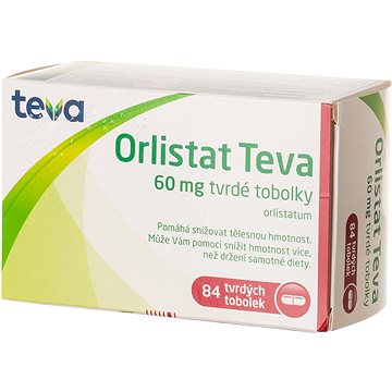 

Teva Orlistat 60 mg 84 tobolek