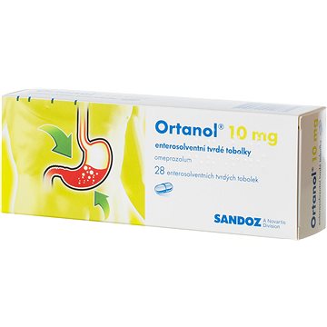 

Ortanol 10 mg 28 enterosolventních kapslí