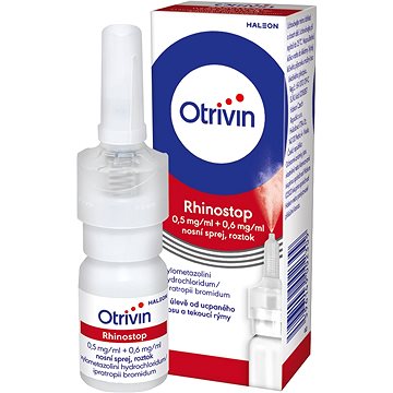 

Otrivin Rhinostop nosní sprej při léčbě ucpaného nosu 10 ml