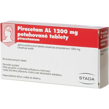 

Piracetam AL 1200 mg 30 potahovaných tablet