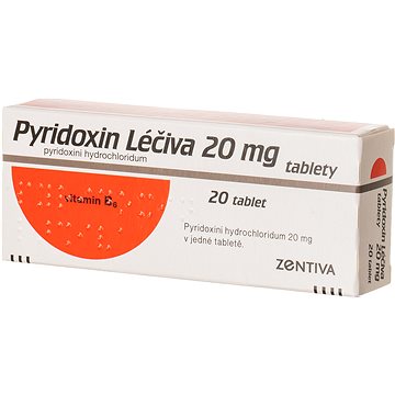 

Pyridoxin Léčiva 20 mg 20 tablet