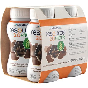

Resource 2.0 kcal Fibre čokoládový 4 × 200 ml