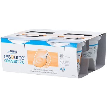 

Resource Dessert 2.0 broskvový 4 × 125 g