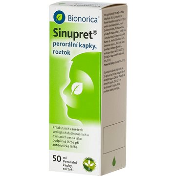 

Sinupret perorální kapky 50 ml