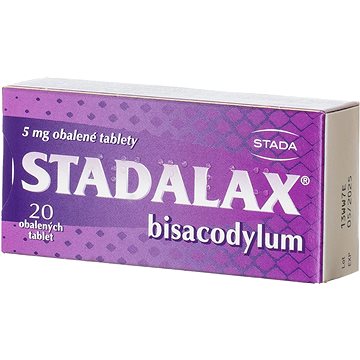 

Stadalax 5 mg 20 obalených tablet
