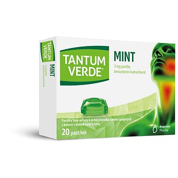 

Tantum Verde Mint 3 mg 20 pastilek