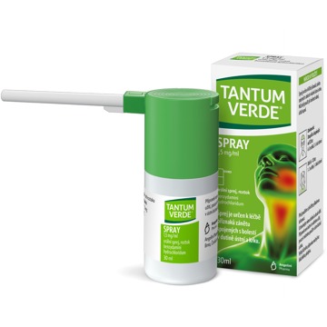 

Tantum Verde Spray 0,15% ústní sprej 30 ml