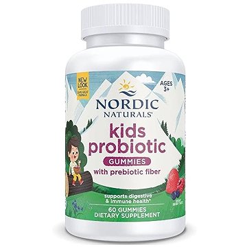 

Nordic Naturals Nordic Flora probiotika pro děti, 60 gumových bombónů