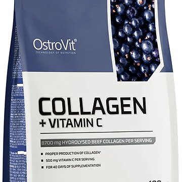 

OstroVit kolagen + vitamín C, 400 g černý rybíz