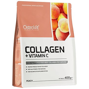 

OstroVit kolagen + vitamín C, 400 g broskev